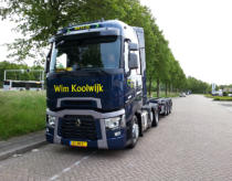 Wim Koolwijk transport  Chauffeur : Wim Koolwijk