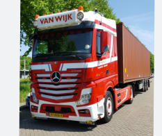 van Wijk Transport  Chauffeur :Wouter Burghout